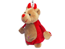 GS8089 - Devil Bear (12cm) - w - keychain