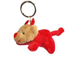 GS8096 - Devil Bear (8cm) - w - keychain