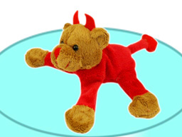 GS7468 - Devil Bear (13cm) - w - magnet