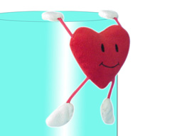 GS6230 (9cm) - magnetic heart w - loose hands  legs 