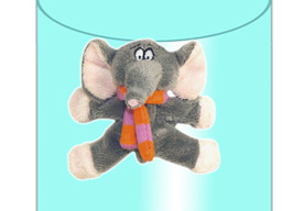 GS7385 - Elephant - 09 (8.5cm)  - w -  magnet