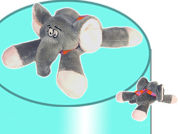 GS7564 - Elephant - 09 (15cm) - w -  magnet