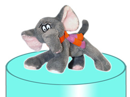 GS7389 - Elephant - 09 (12cm)  - w -  magnet