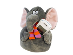 GS8019 - Elephant - 09 (14cm) - mobile holder