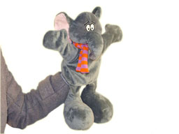 GS7399 - Elephant - 09 (37cm) - hand puppet