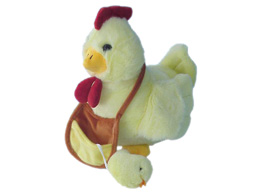 GS6441 (25-34cm) - cock with a chicken and bag 