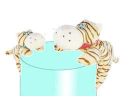GS7395 - EE - Beige Tiger - 08 (15-30cm) - w -  magnet