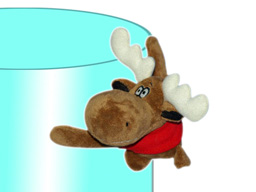 GS8067 - SM - Reindeer (10cm) - w - magnet