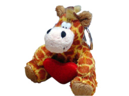 GS7383 - Giraffe (9cm) - w - keychain