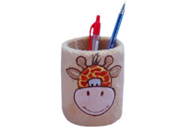 GS7424 - EM - Giraffe (10.5cm) - pencil stand