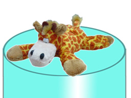 GS7564 - Giraffe (17cm) - w - magnet