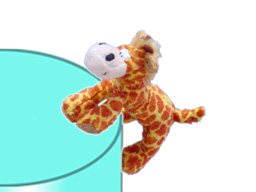 GS7389 - Giraffe (14cm) - w - magnet