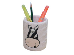 GS7424 - EM - Zebra (10.5cm) - pencil stand
