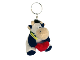 GS7383 - Cow (8cm) - w - keychain