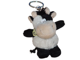 GS7390 - Cow (9cm) - w - keychain