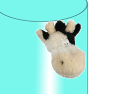 GS7386 - Cow (5cm) - w - magnet