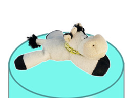 GS7564 - Cow (16cm) - w - magnet