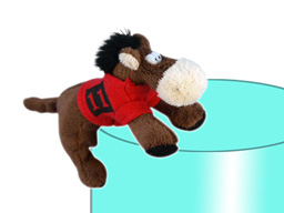 GS7389 - Horse (14cm) - w - magnet