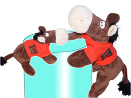 GS7395 - Horse (17-29cm) - w - magnet