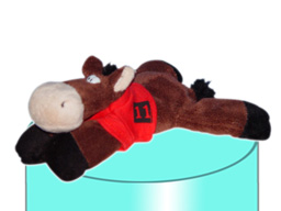 GS7564 - Horse (17cm) - w - magnet