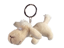 GS8096 - Sheep (8cm) - w - keychain