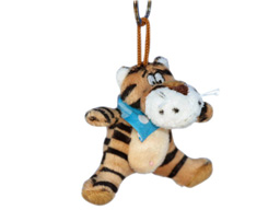   GS7883  - EE - Brown Tiger - 08   (10cm)  - w -  keychain 