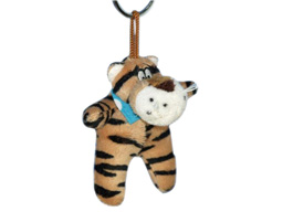  GS7982 - EE - Brown Tiger - 08    (11cm)   - w -  keychain  