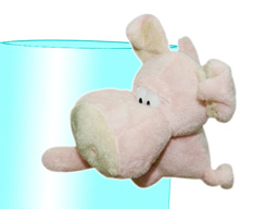 GS8067 - SM - Pig (10cm) - w - magnet
