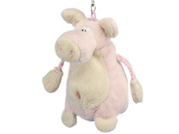 GS8089 - Pig (12cm) - w - keychain