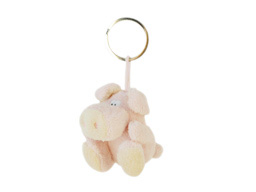 GS8312 - Pig (7cm) - w - keychain