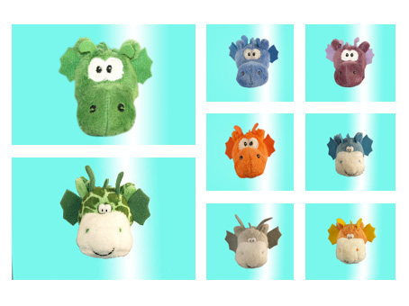 GS7386 - Animals - 4.5cm - w - magnets