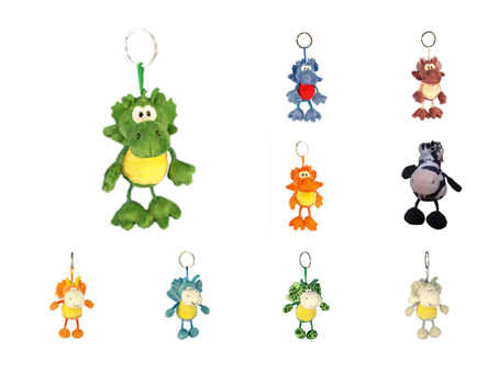 GS7394 - Animals - 9cm - w - Keychain