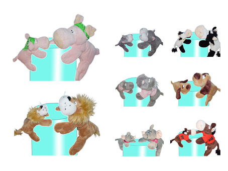 GS7395 - Animals - 15-30cm - w - magnets