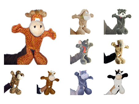 GS7399 - Animals (37cm) - hand puppet