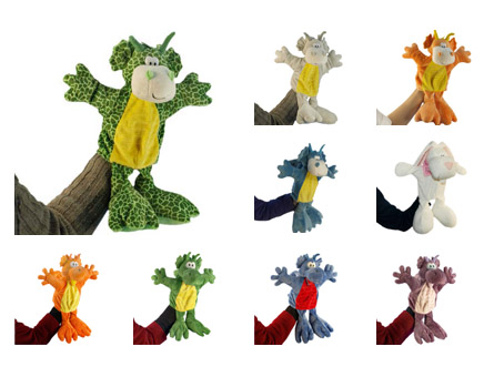 GS7399 - Animals (37cm) - hand puppet