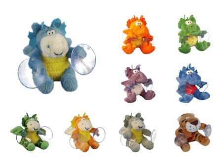 GS7489 - Animals - (8cm) - suction cup 