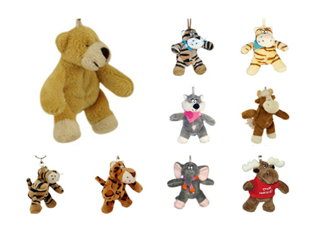 GS7549 - Animals - 10cm - w - Keychain