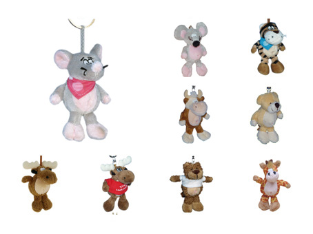 GS7649 - Animals - 10cm)-w-Keychain