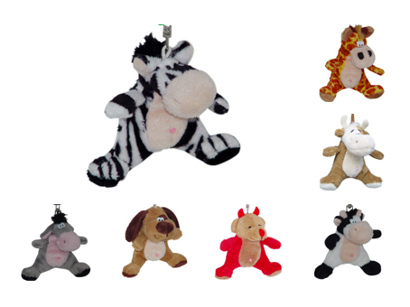 GS7883 - Animals - 10cm - w - Keychain