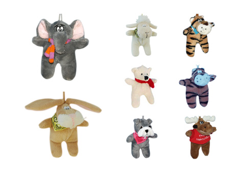 GS7982 - Animals - 11cm - w - Keychain