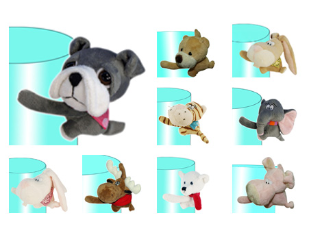 GS8067 - Animals - 10cm - w - magents
