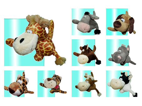 GS8067 - Animals - 10cm - w - magents