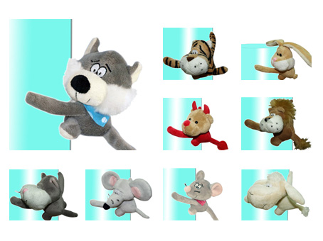 GS8067 - Animals - 10cm - w - magents