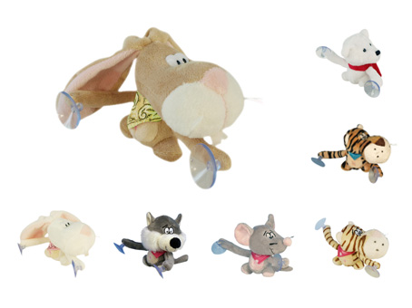 GS8067 - Animals (10cm) -  suction cup