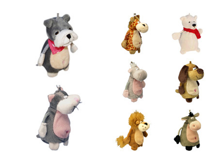 GS8089 - Animals - 12cm - w - Keychain