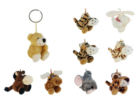 GS8312 - Animals - 7cm - w - Keychain