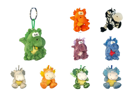 GS8312 - Animals - 7cm - w - Keychain