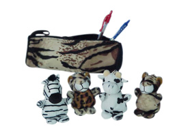 GS6650(22cm)  -  pencil case  anima